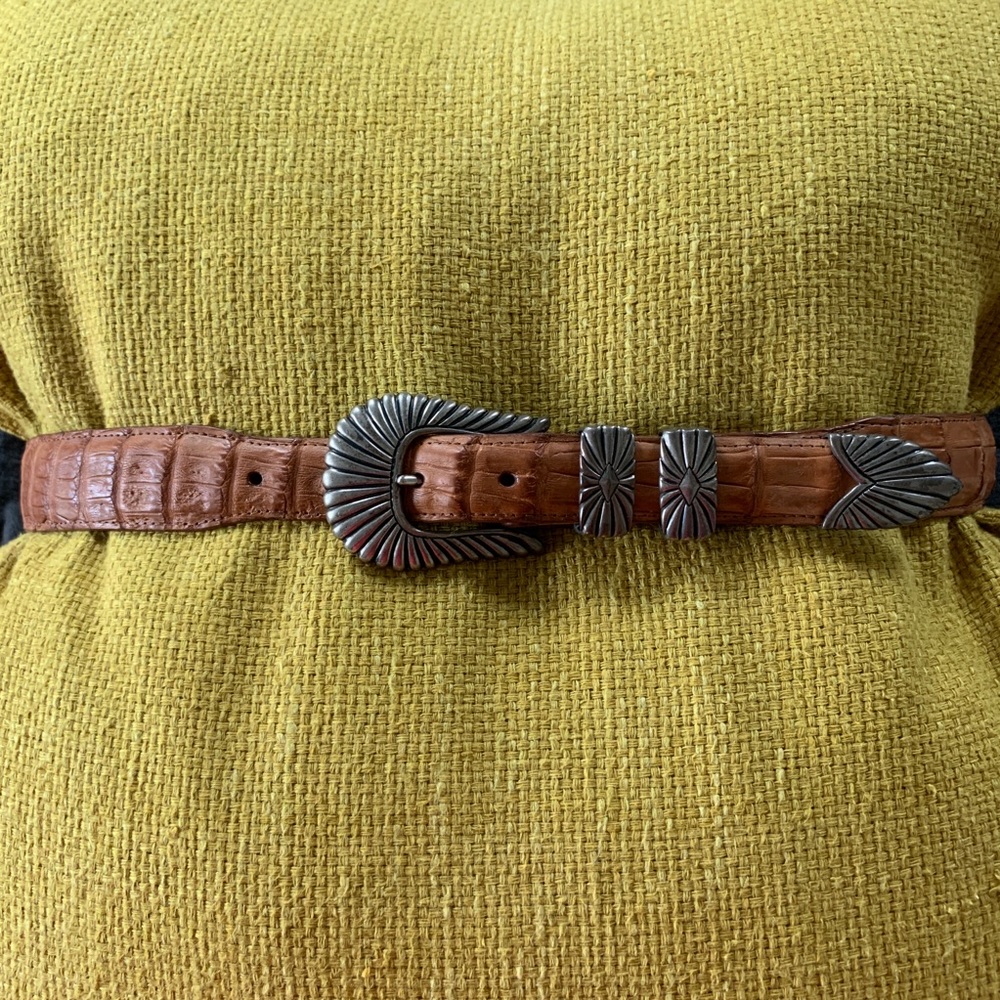 Sold💫Crocodile Belt The Bandera Collection